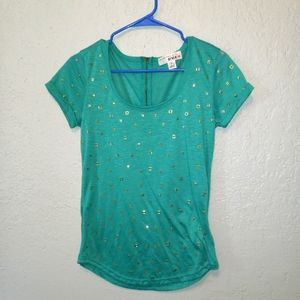 Green lightweight blouse